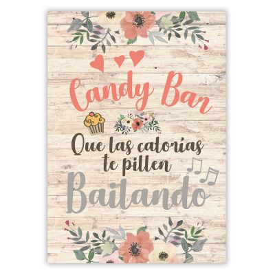 Cartel Candy Bar Liza A3
