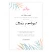 Invitación boda Chic Flamingo Special