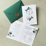 Invitación de boda Marlene