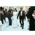 Bodas famosas Kanye West y Kim Kardashian