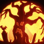 Cómo decorar calabazas para Halloween Spooky Tree