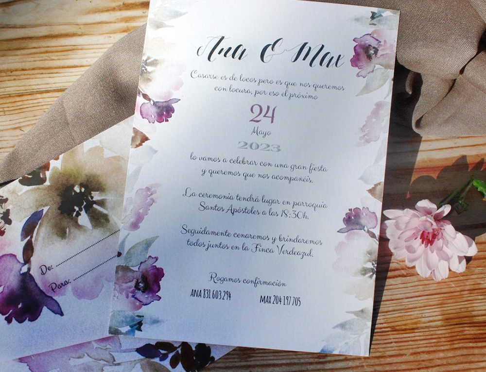 Nuevas Tendencias Invitaciones De Boda 2019 Blog Ideas E Inspiración Para Bodas Comotinta 9875